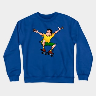 Skateboarder Crewneck Sweatshirt